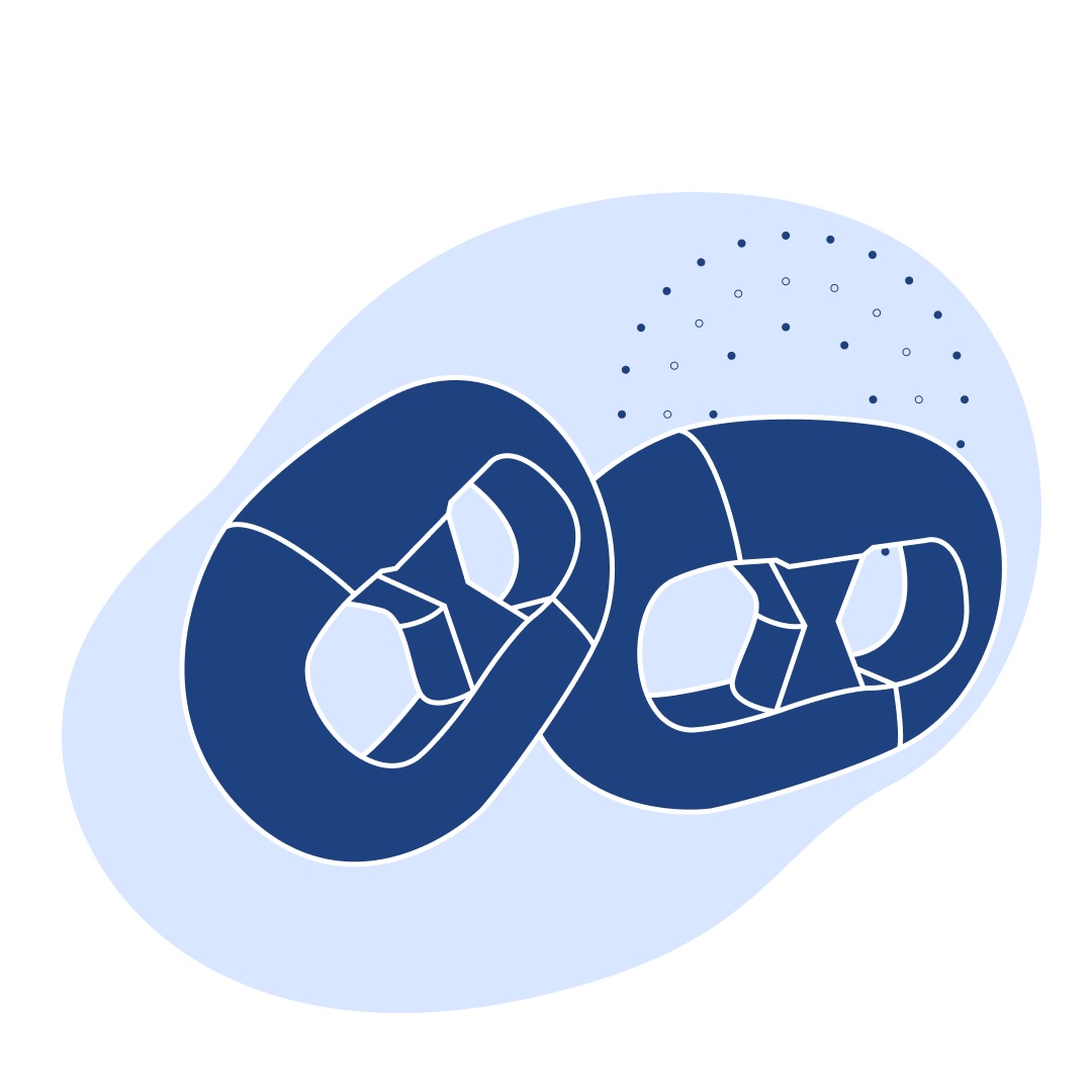 Звенья якорной цепи