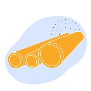 Труба нержавеющая электросварная 48х1.5 мм 10Х18Н10Т ГОСТ 11068-81