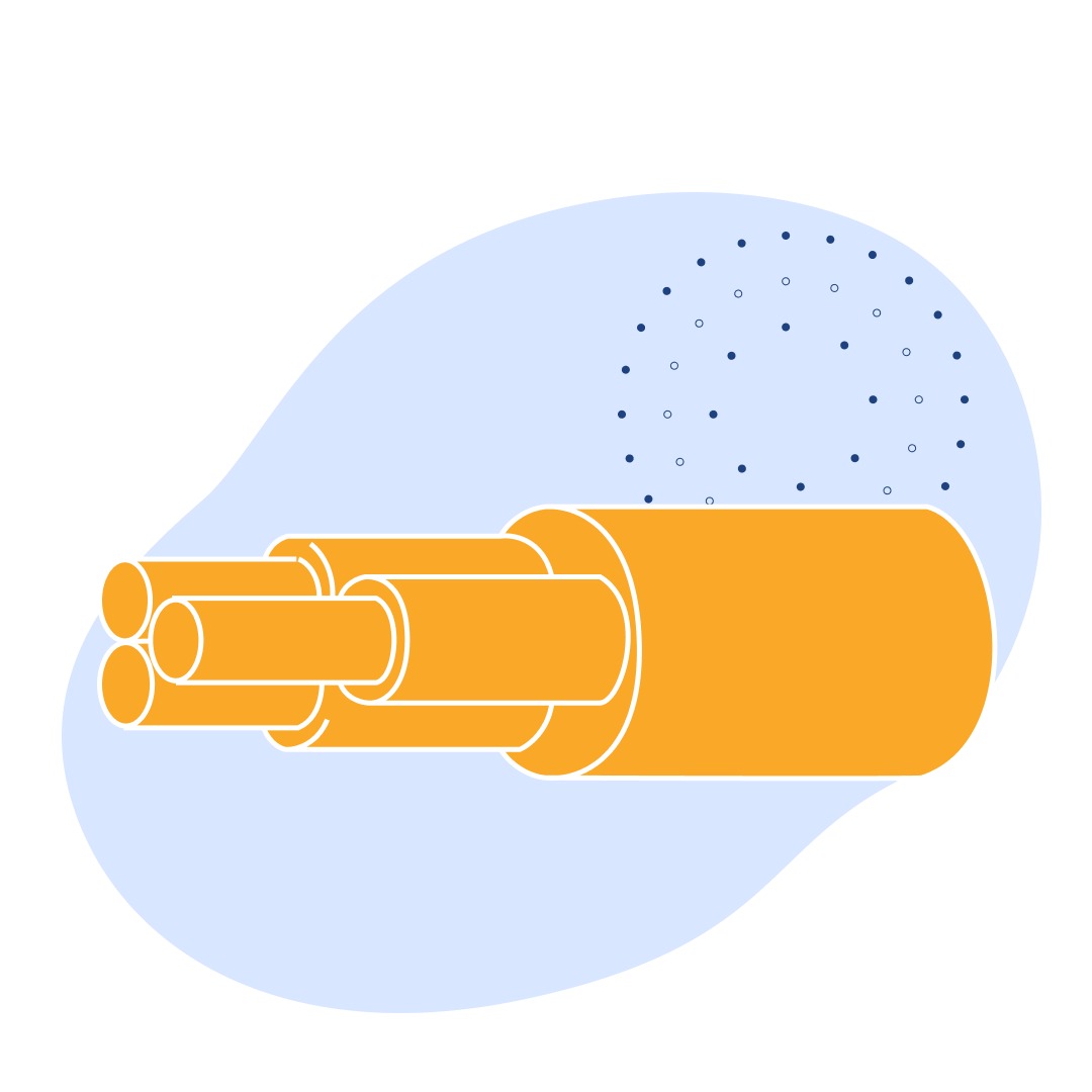 Погружной кабель 2x1 мм2 КПБК ГОСТ Р 51777-2001