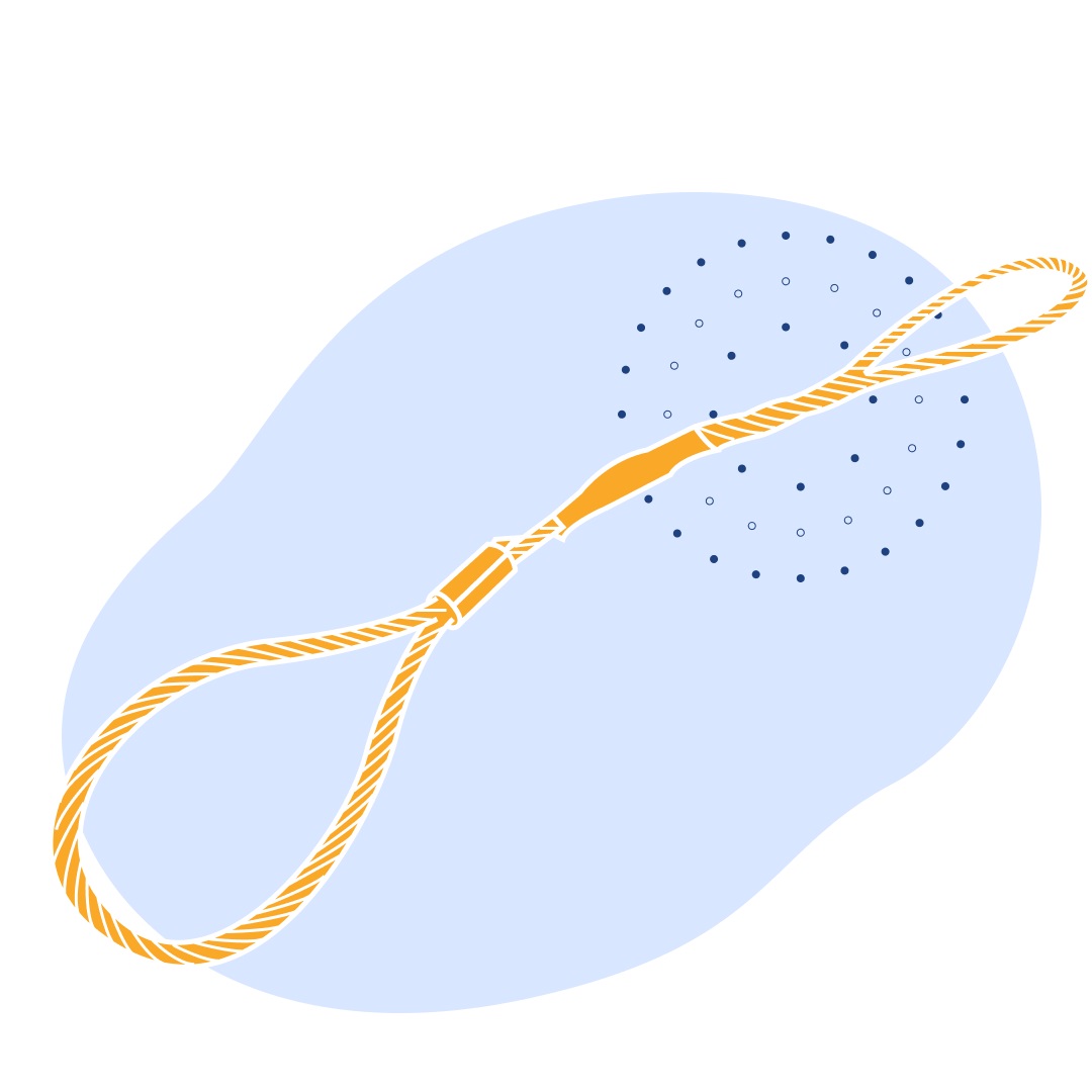 Строп грузовой канатный УСК1 1.6 т 3 м