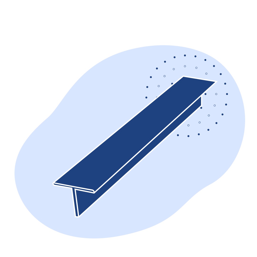 Алюминиевый тавр 35х53.5х1.6 мм АК6 420982 ГОСТ 29296-92