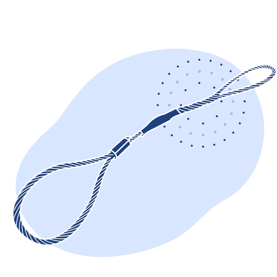 Строп грузовой канатный УСК1 1.6 т 3 м
